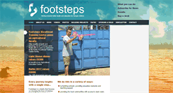 Desktop Screenshot of footstepsuk.org